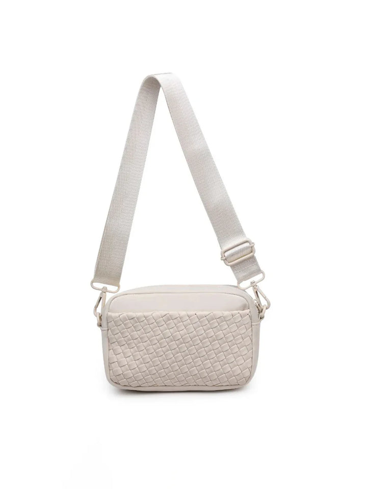 Mini sac bandoulière en néoprène tissé Inspiration