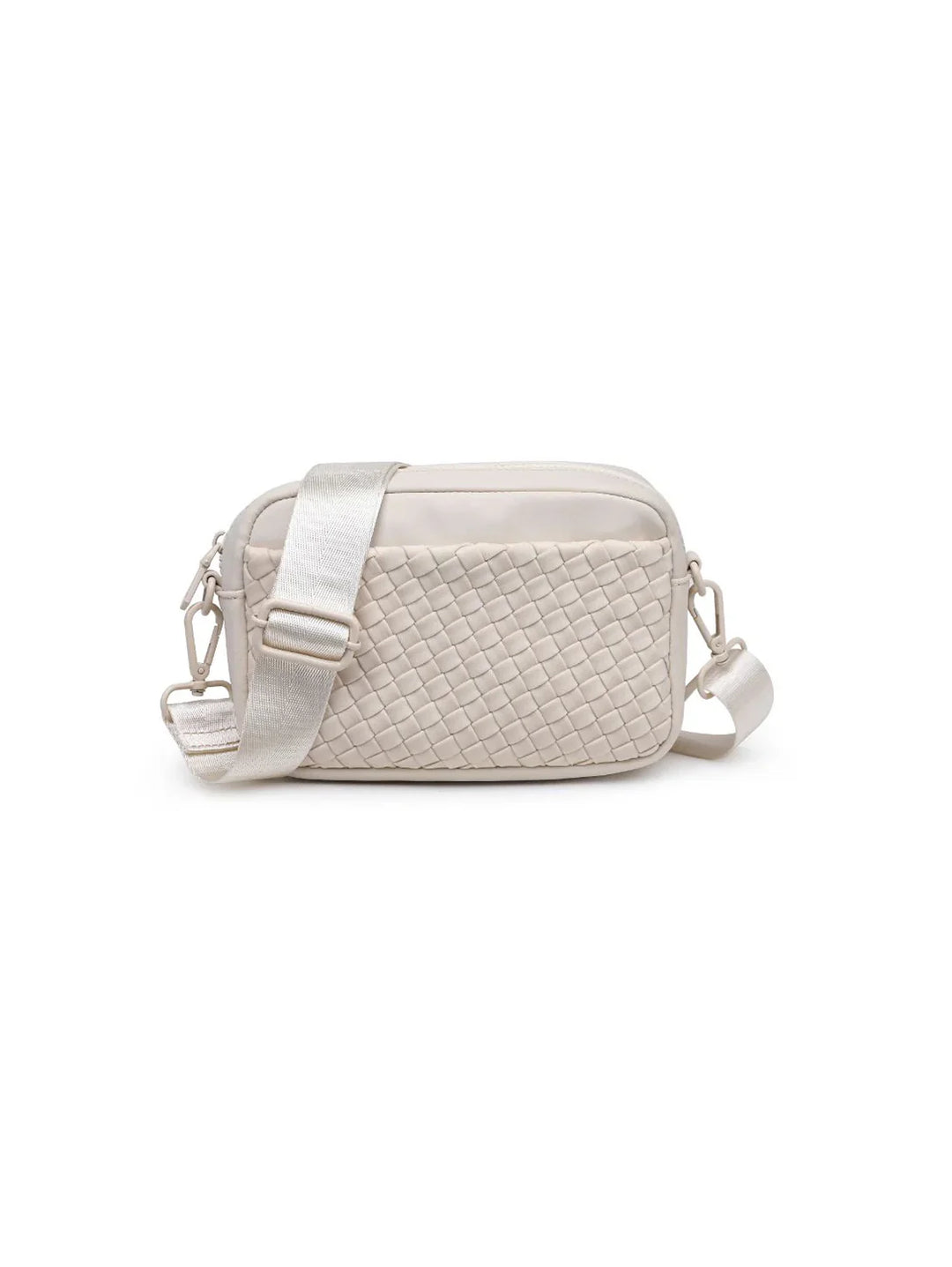 Mini sac bandoulière en néoprène tissé Inspiration