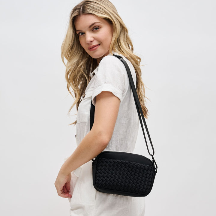Mini sac bandoulière en néoprène tissé Inspiration