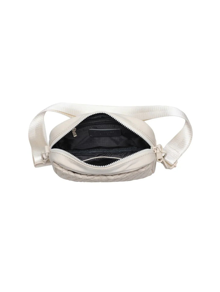 Mini sac bandoulière en néoprène tissé Inspiration