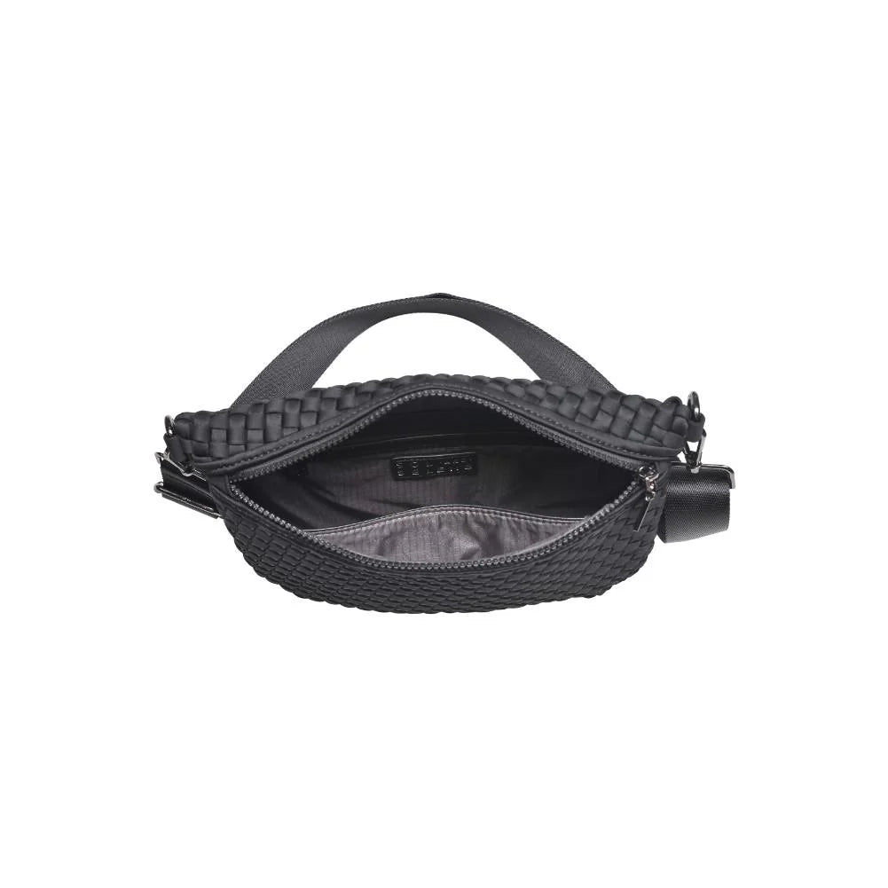 Sac banane et bandoulière en néoprène tressé Ethereal