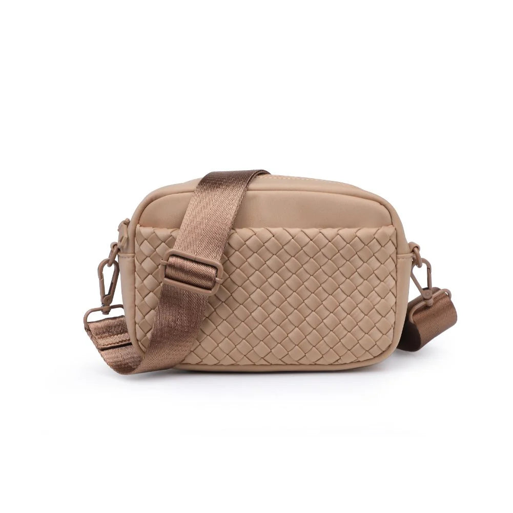 Mini sac bandoulière en néoprène tissé Inspiration