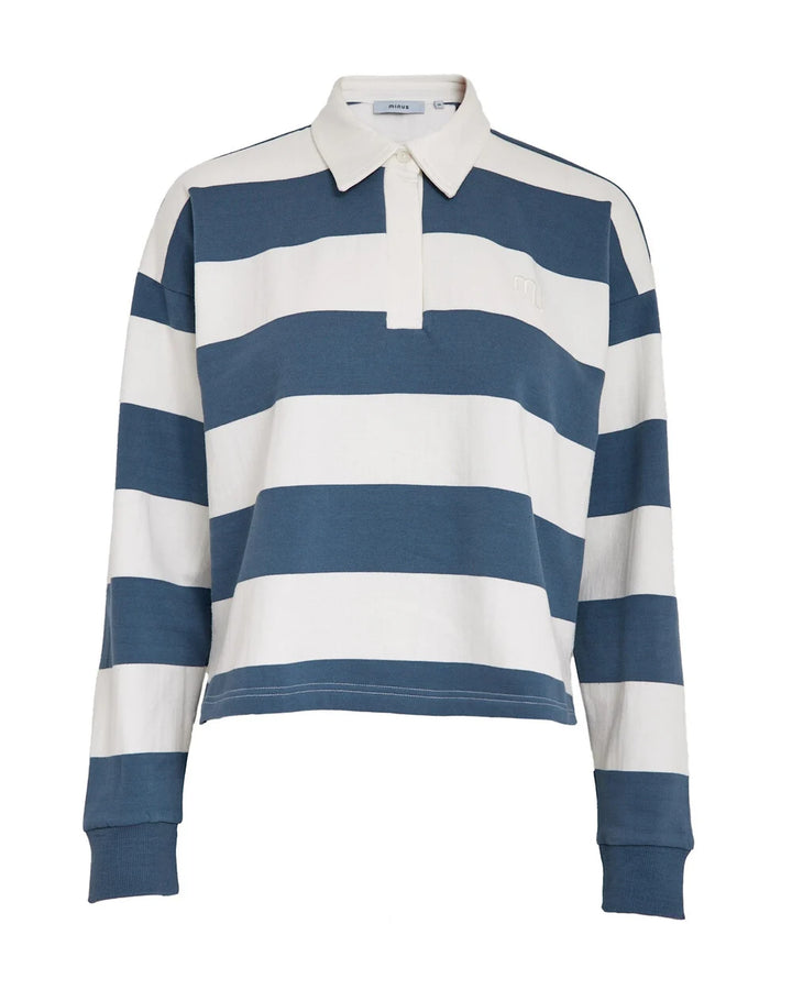 Polo à rayures et coupe courte Estella