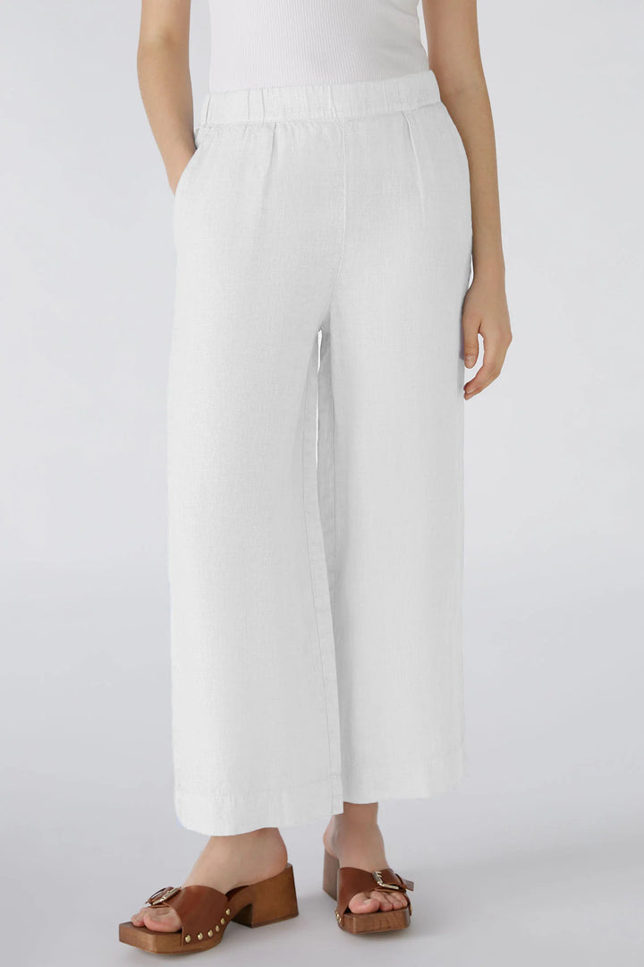 Pantalon en lin 7/8