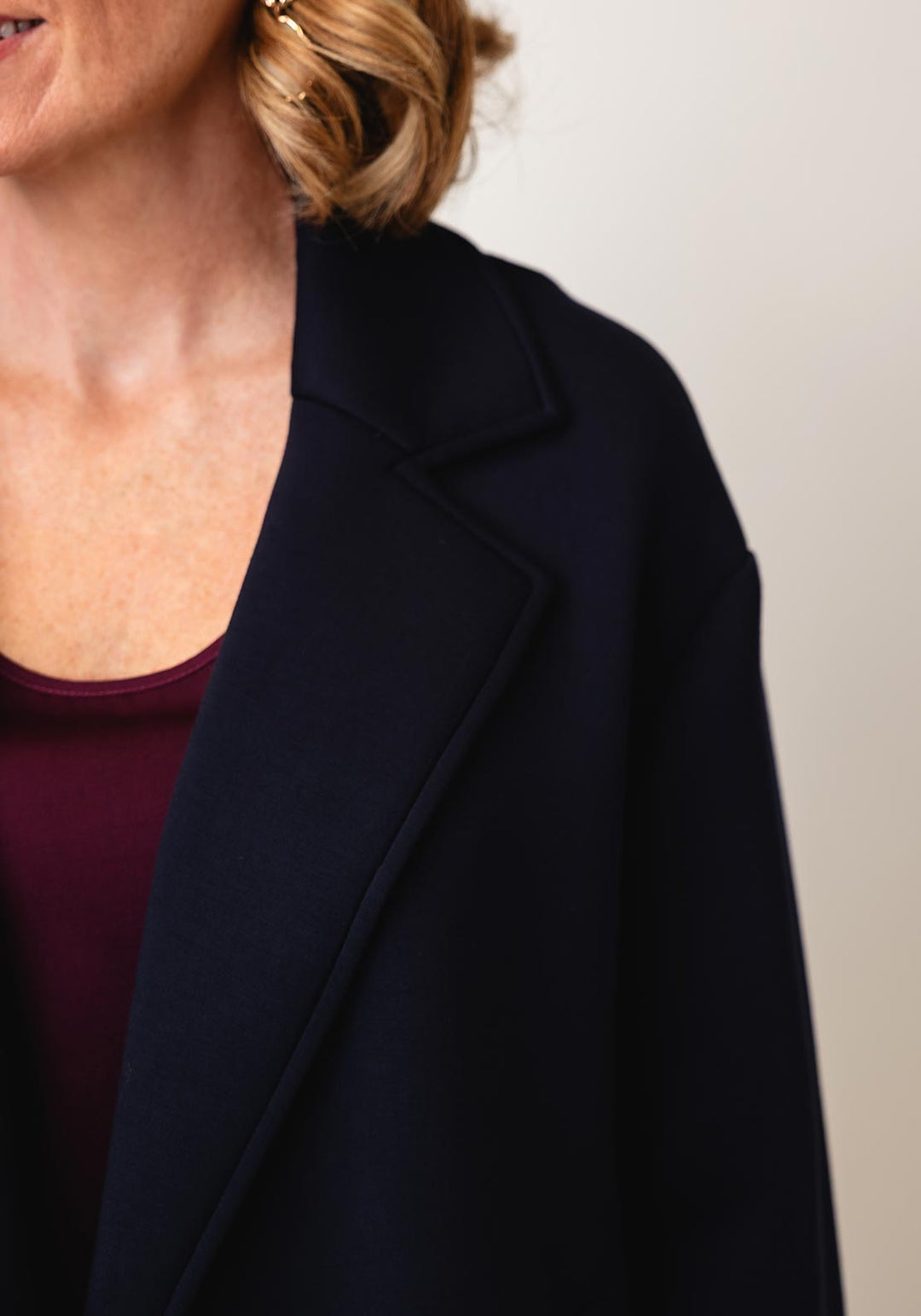 Manteau caban court