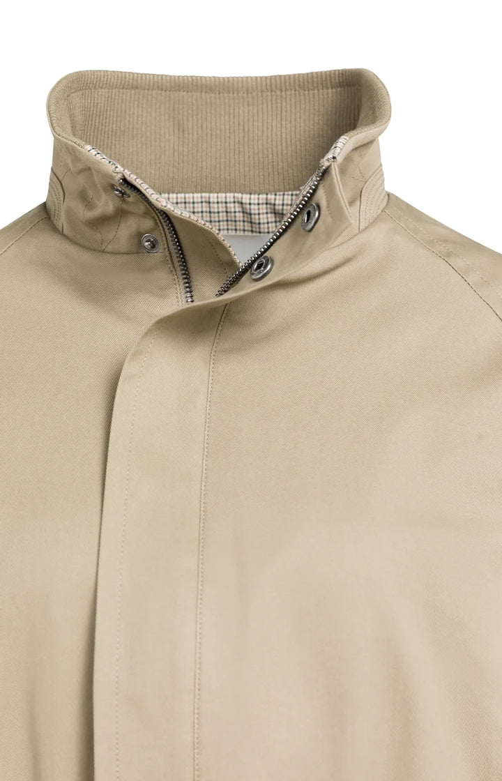 Blouson ample à col montant