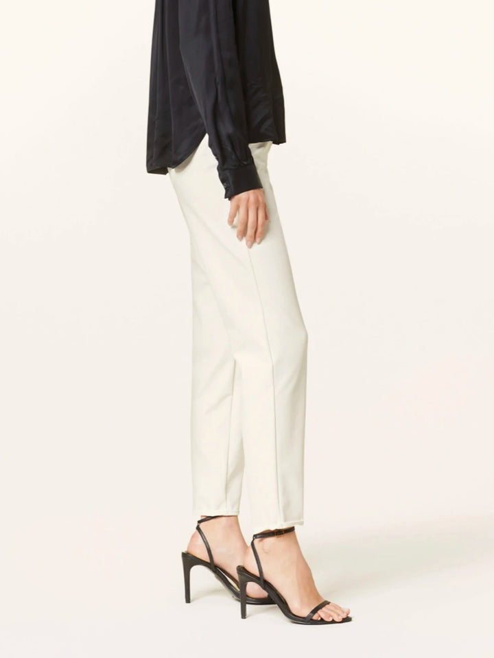 Pantalon droit à taille mi-haute Renira