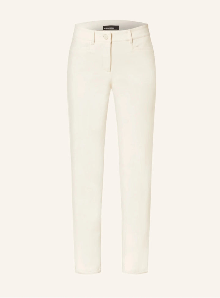 Pantalon droit à taille mi-haute Renira