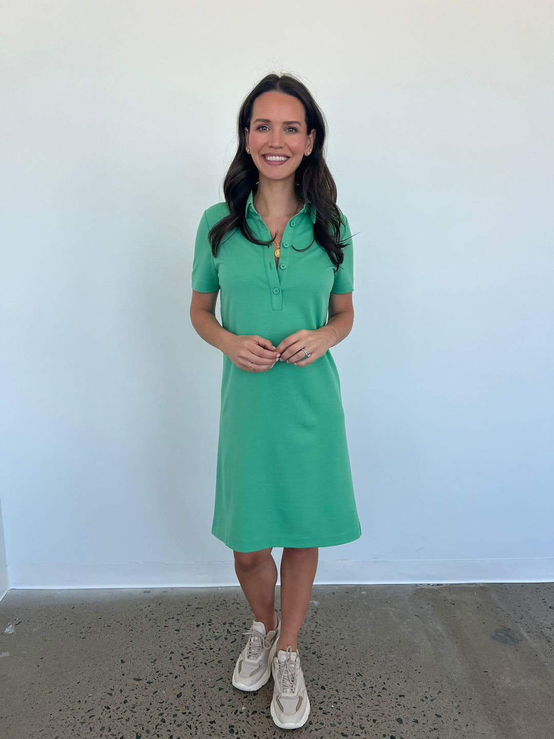 Robe Elivia verte - Exclusivité de  la boutique Avec Style