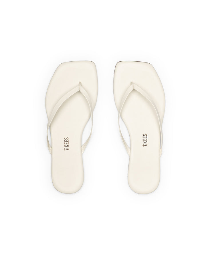 Sandales en cuir à bout carré Lily