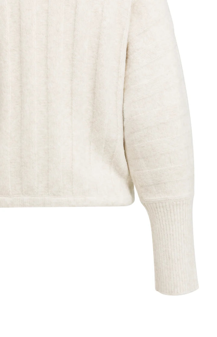 Pull ample à ourlet ajustable