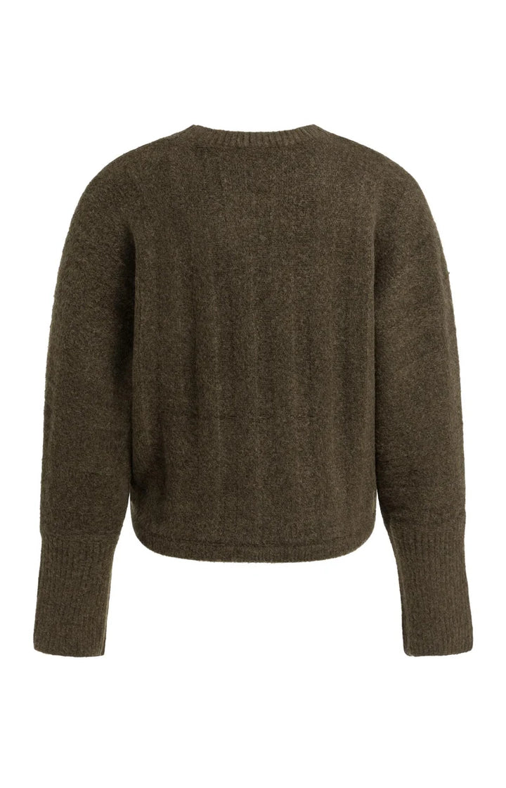 Pull ample à ourlet ajustable
