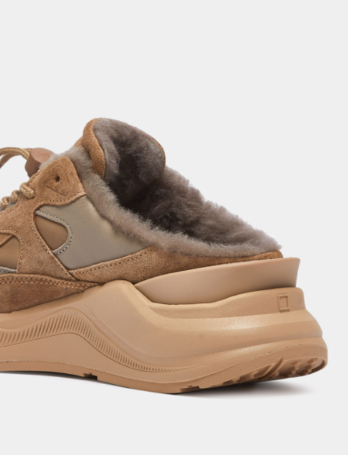 Sneakers avec fourrure Fuga Sabot
