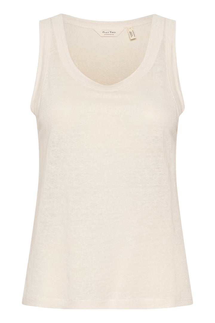 Camisole en lin Garasey