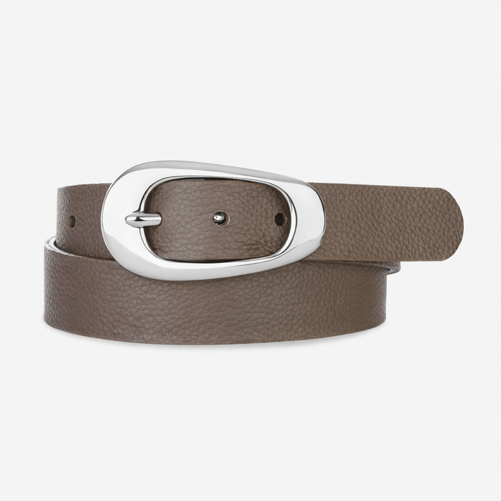 Ceinture Zya en cuir grainé