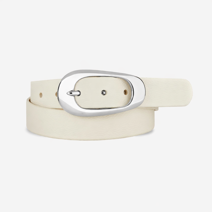 Ceinture Zya en cuir grainé