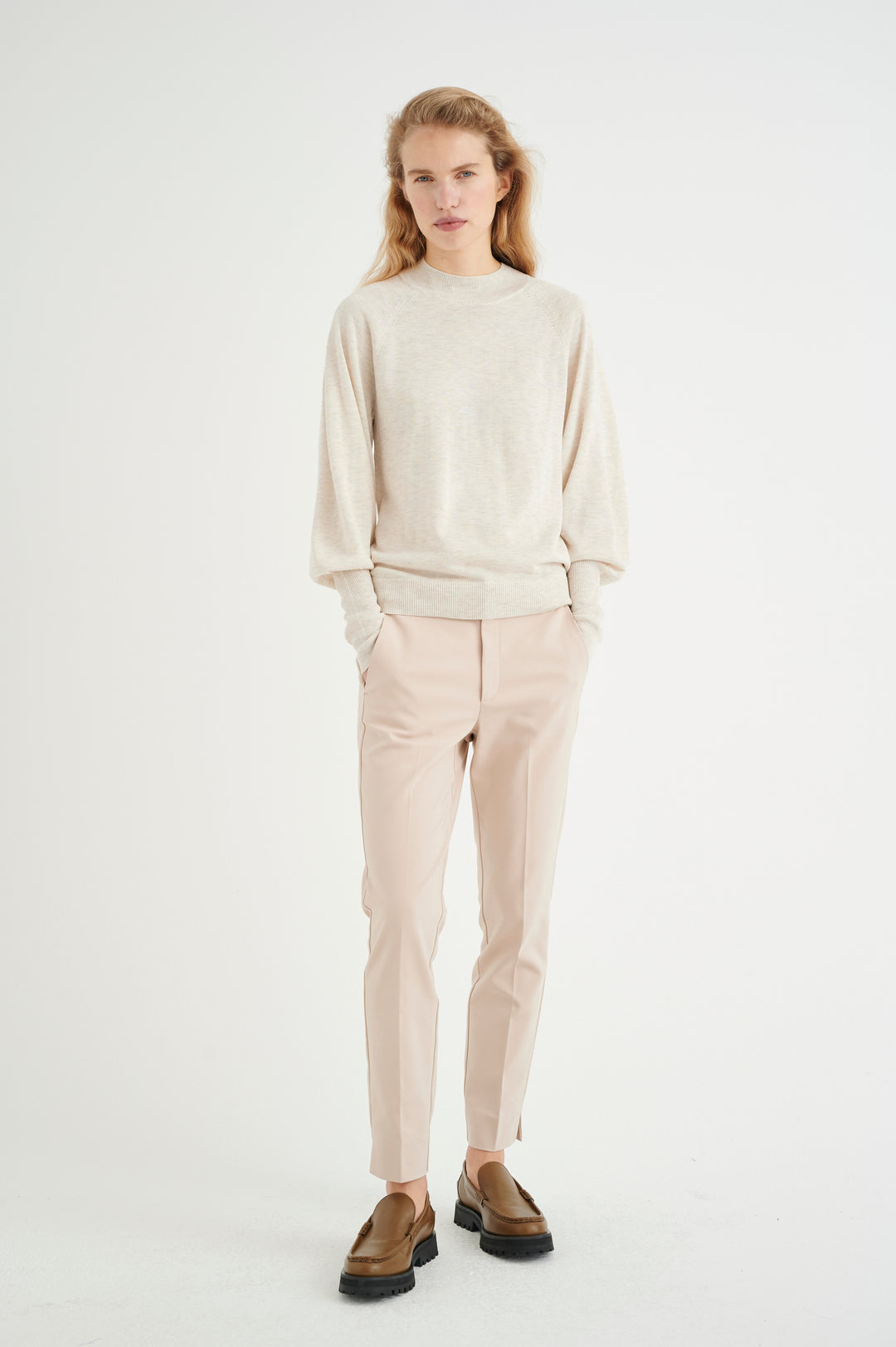 Pantalon sable blond Zella