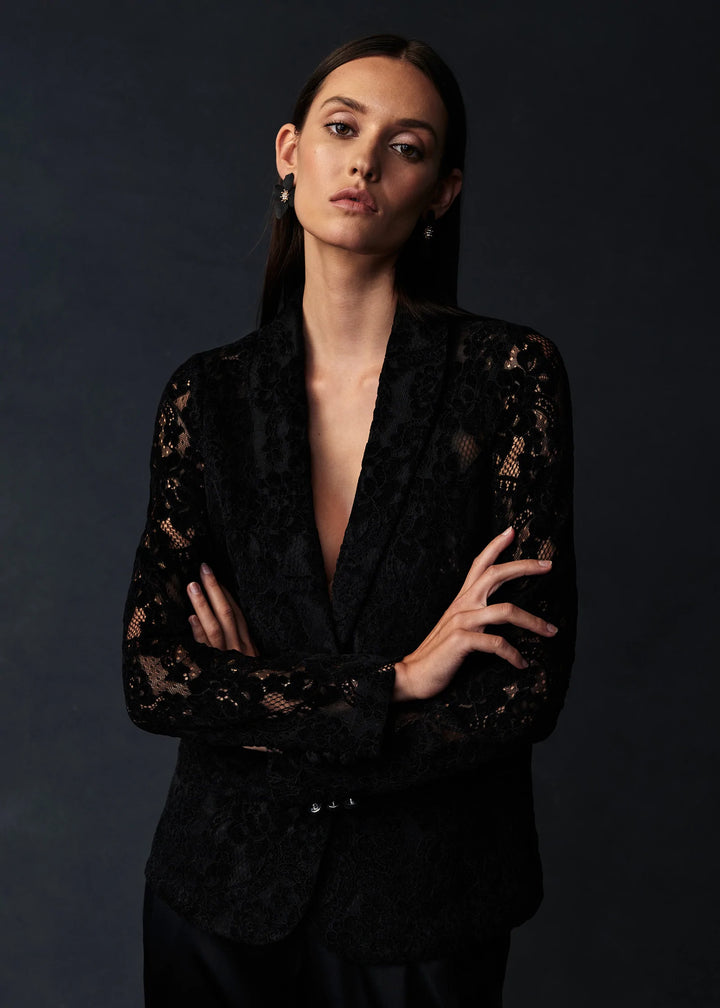Blazer souple en dentelle - Cami NYC