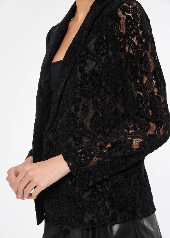 Blazer souple en dentelle - Cami NYC