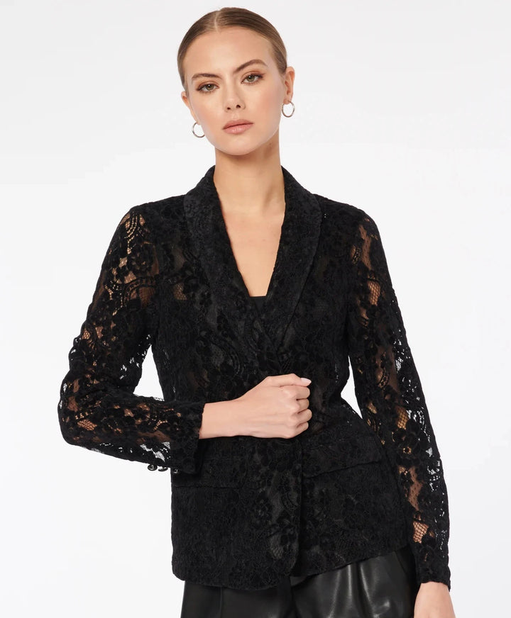 Blazer souple en dentelle - Cami NYC