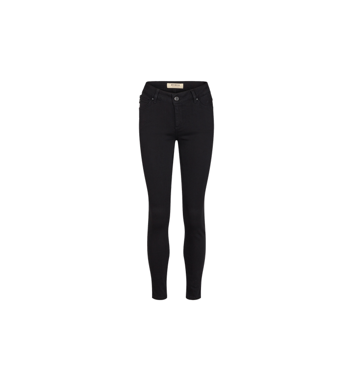 Jeans noir soyeux