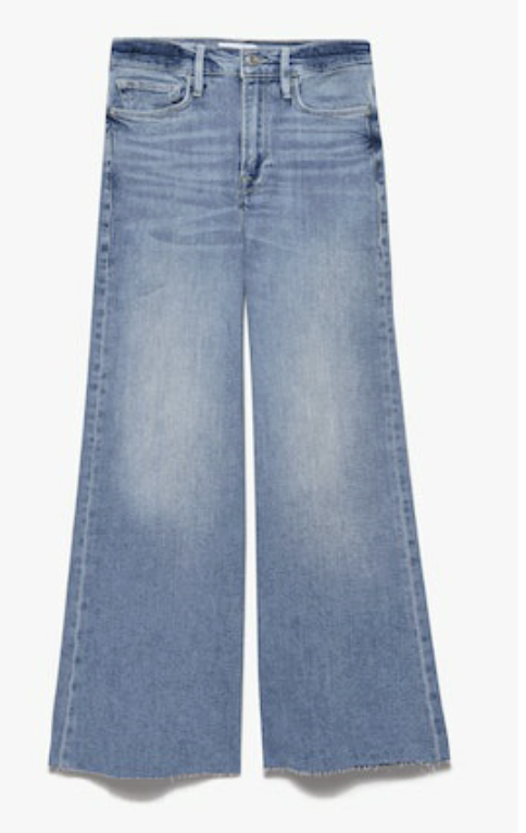 Jeans 7/8 crop light Palazzo