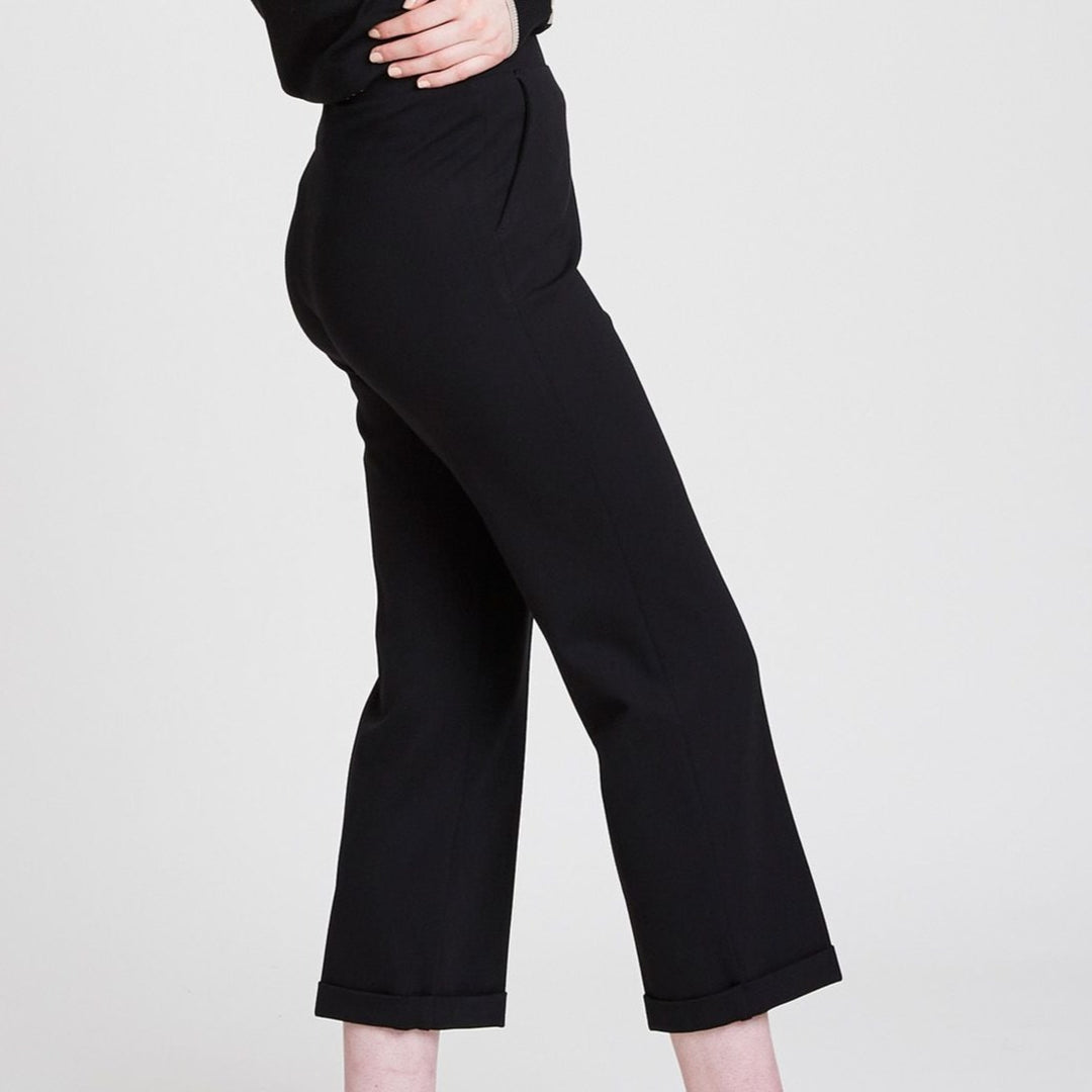 Pantalon noir taille gainante